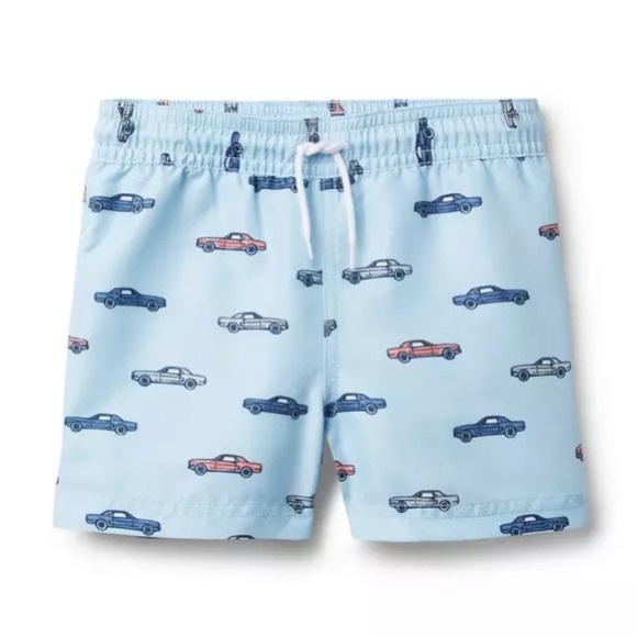 Janie & Jack | Car Swim Trunk (3) 🚘 - Picture 1 of 5